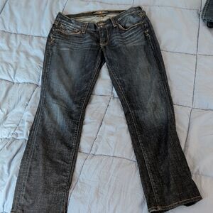 Lucky Brand Zoe Dark Wash Straight Leg Jeans 10/30